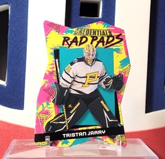 Tristan Jarry 2023-24 - Rad Pads #Rp-6 Credentials Upper Deck